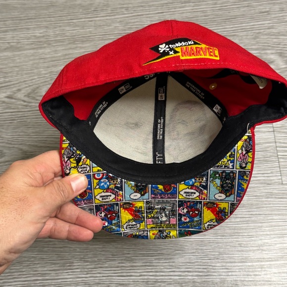 Iron Man New Era x Tokidoki 59FIFTY Fitted Hat Simone Legno Men's 7 3/8 2010 - Picture 10 of 11